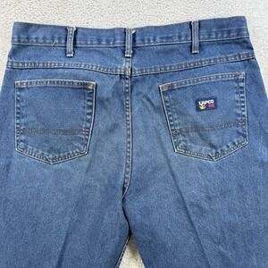 Lapco FR Jeans Mens 36x32 Blue Denim Flame Resistant Relaxed Denim Fire Workwear